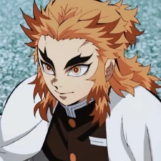 🔥 emoji Kyojuro Rengoku @stupidworm Telegram sticker 18 of 52