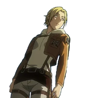 🤨 emoji Attack On Titan - @Otakuzdream Telegram sticker 17 of 100