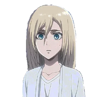 😕 emoji Attack On Titan - @Otakuzdream Telegram sticker 10 of 100