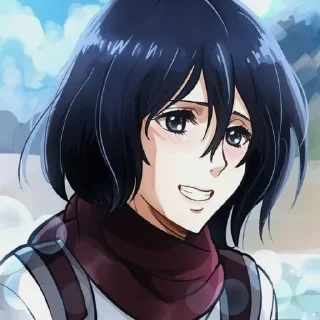 😁 emoji Attack on titan Telegram sticker 21 of 47