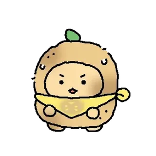 ⭐ emoji Broken Potatoes Telegram sticker 14 of 24