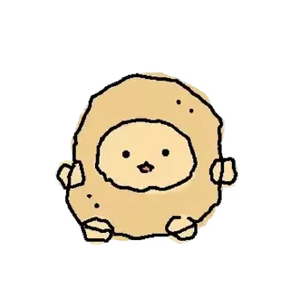 ⭐ emoji Broken Potatoes Telegram sticker 19 of 24