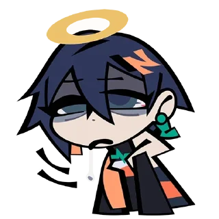 Sticker from 丽都漫步 | @ZZZ_GAME