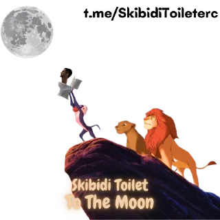 Sticker from Skibidi Toilet