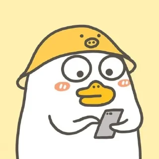 Sticker from Duck Duck by @susuimut