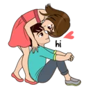 😊 emoji Lovely Navo - Cute, Romantic Sticker pack Telegram sticker 7 of 41