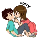 😢 emoji Lovely Navo - Cute, Romantic Sticker pack Telegram sticker 20 of 41