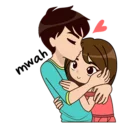 💑 emoji Lovely Navo - Cute, Romantic Sticker pack Telegram sticker 13 of 41