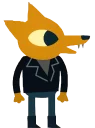 Sticker from Night in the Woods
