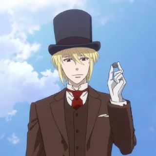 🎩 emoji 『Moriarty the Patriot』 @WorldsGreatestLiar Telegram sticker 17 of 111