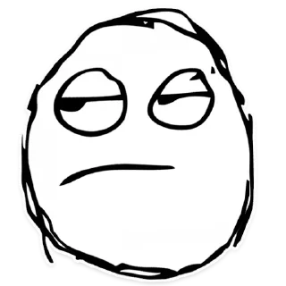 😝 emoji Rage Faces Telegram sticker 12 of 30