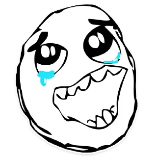 🤪 emoji Rage Faces Telegram sticker 9 of 30