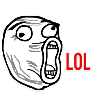 Sticker from Rage Faces
