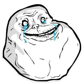 😜 emoji Rage Faces Telegram sticker 24 of 30