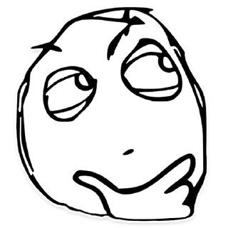 🤓 emoji Rage Faces Telegram sticker 6 of 30