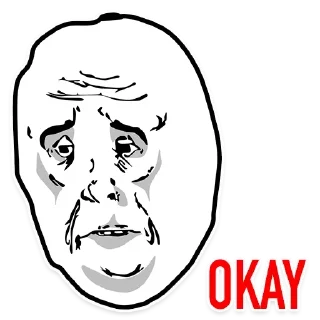 Sticker from Rage Faces