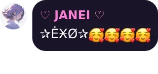 Sticker from ♡ JANEI ♡'s sticker pack (@YaeMiko_Roxbot)