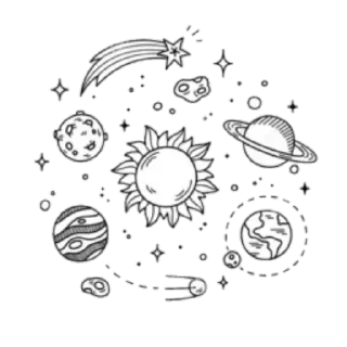 Sticker from aesthetic