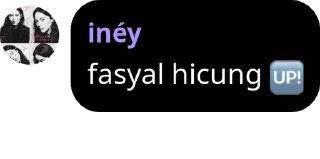 🆙 emoji iney fasyal hicung pack by @QuotLyBot Telegram sticker 1 of 11