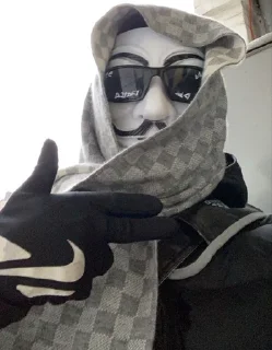 😎 emoji Ghost Telegram sticker 10 of 11