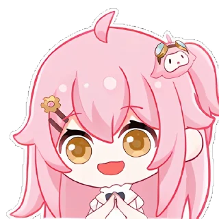 Sticker from 永雏塔菲QQ装扮 @TaffySticker