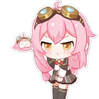 Sticker from 永雏塔菲QQ装扮 @TaffySticker