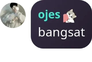 👩‍🤝‍👨 emoji CIRCLE STRONG (stres tak terto pack by @QuotLyBot Telegram sticker 7 of 120