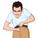 🖕 emoji @persistgz's kang pack Vol.1 (Animated) Telegram sticker 8 of 50