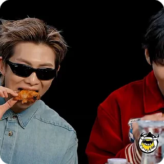 🦅 emoji Kim Taehyung :: @gifceline Telegram sticker 3 of 37