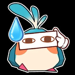 😅 emoji ＾v＾ Telegram sticker 23 of 58