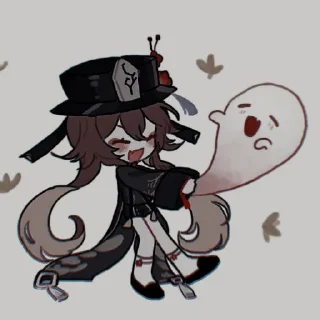 🍎 emoji Hu Tao by@childepunyagw Telegram sticker 23 of 36