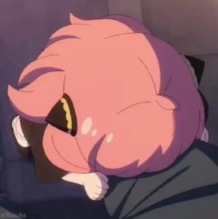 ❤️ emoji Anya Forger Video [@KawaiiStickersHere] Telegram sticker 21 of 50