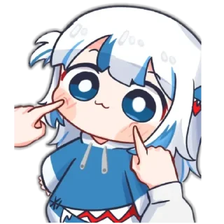 Sticker from Gura和宝宝的奇奇怪怪