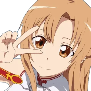 😊 emoji Sword Art Online Telegram sticker 11 of 68