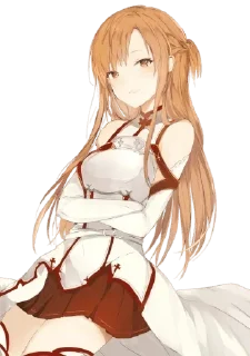 🙂 emoji Sword Art Online Telegram sticker 6 of 68