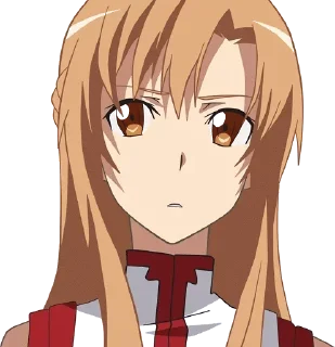 😐 emoji Sword Art Online Telegram sticker 10 of 68