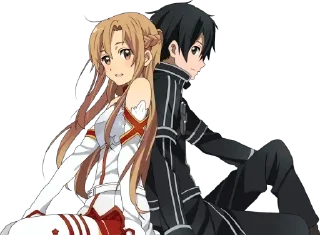 Sticker from Sword Art Online