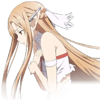 😔 emoji Sword Art Online Telegram sticker 24 of 68