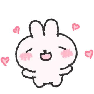 Sticker from doodle baby bun @stickieri