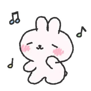 Sticker from doodle baby bun @stickieri