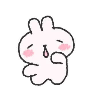 Sticker from doodle baby bun @stickieri