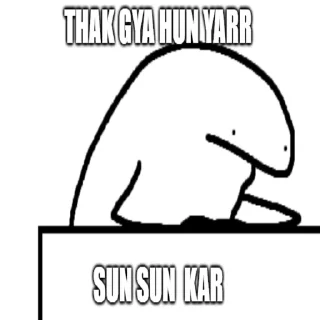 Sticker from Nishant's original pack