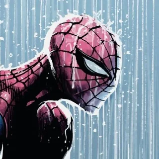 Sticker from Spidermans comics @Hanim1O