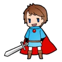 Sticker from RPG! stamp