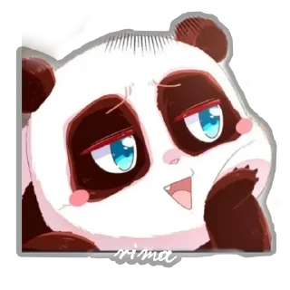 🐼 emoji Panda absurd rima @ryiimm Telegram sticker 8 of 22
