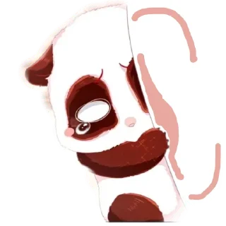 🐼 emoji Panda absurd rima @ryiimm Telegram sticker 7 of 22