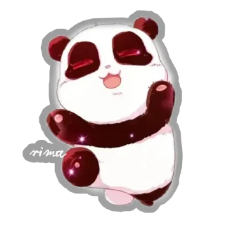 🐼 emoji Panda absurd rima @ryiimm Telegram sticker 12 of 22