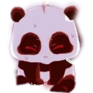 🐼 emoji Panda absurd rima @ryiimm Telegram sticker 5 of 22