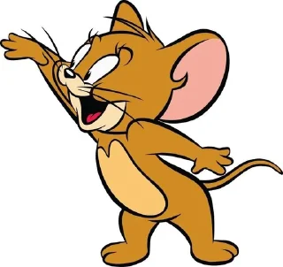 🐭 emoji Tom and Jerry Telegram sticker 13 of 16