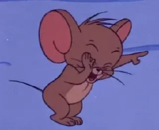 🐭 emoji Tom and Jerry Telegram sticker 11 of 16